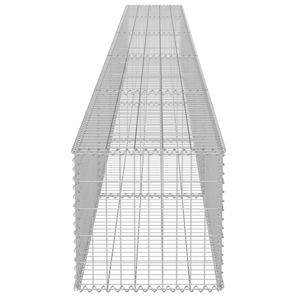 Muro De Gaviones Con Cubiertas Acero Galvanizado 600x50x50 Cm / Vetonek_2