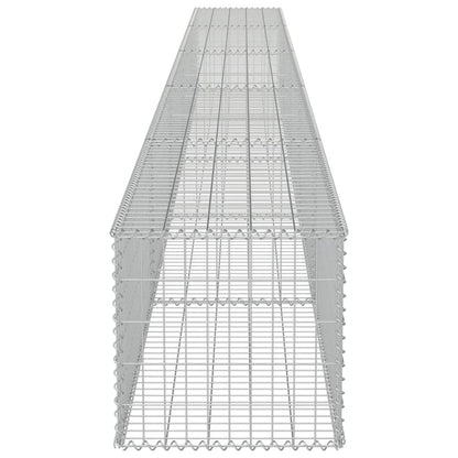 Muro De Gaviones Con Cubiertas Acero Galvanizado 600x50x50 Cm / Vetonek_2