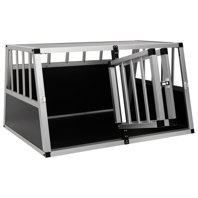 Vidaxl Jaula De Perro Con Puerta Doble 89x69x50 Cm_5