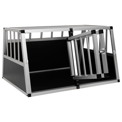 Vidaxl Jaula De Perro Con Puerta Doble 89x69x50 Cm_5