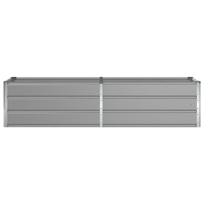 Jardinera Gris Claro 195 X 50 X 45 Cm Acero Galvanizado_3