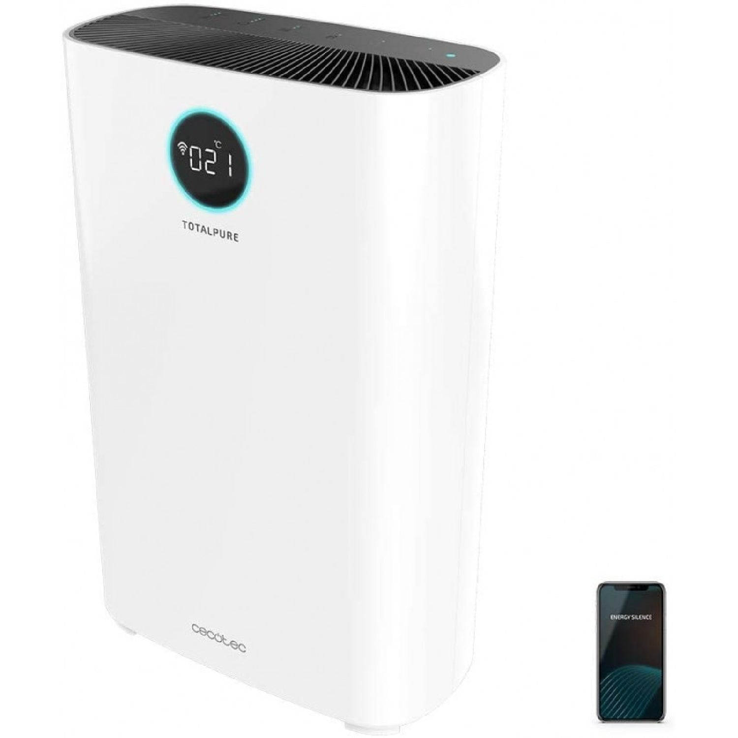 Cecotec Purificador De Aire Totalpure 5000 Connected. 400 Cadr Cobertura 130m3 Pantalla Led Control Por Wi-fi_4
