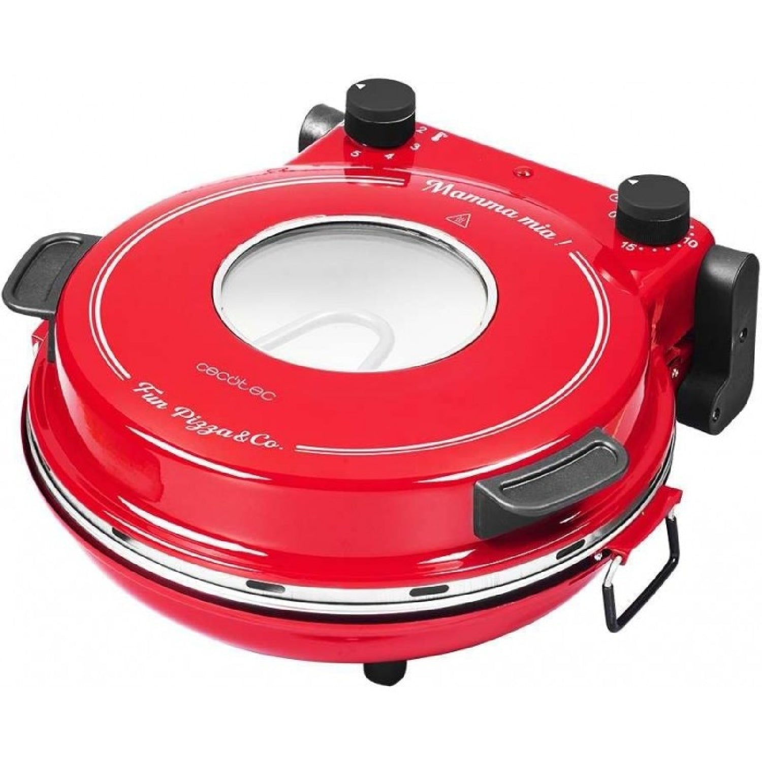 Cecotec Pizza Maker Horno Grill Eléctrico Para Pizza Fun Pizza&co Mamma Mía Vista_4