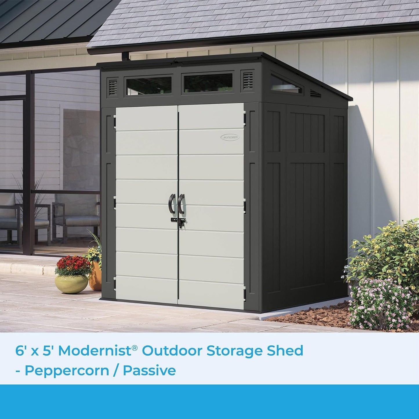 Caseta/cobertizo De Jardin Suncast 183cmx152 M1j_1