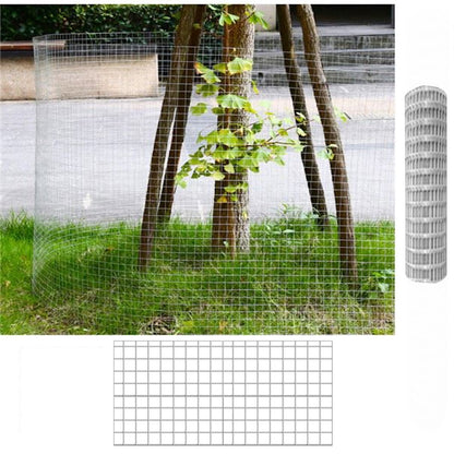 Malla Metalica| Reticula 6x6mm| Composición 100% Acero Galvanizado| Alambre Electrosoldado| Malla Para Cercos 0,5x5m_1