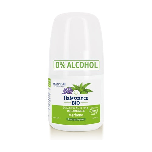 Desodorante recargable verbena Natessance 50 ml