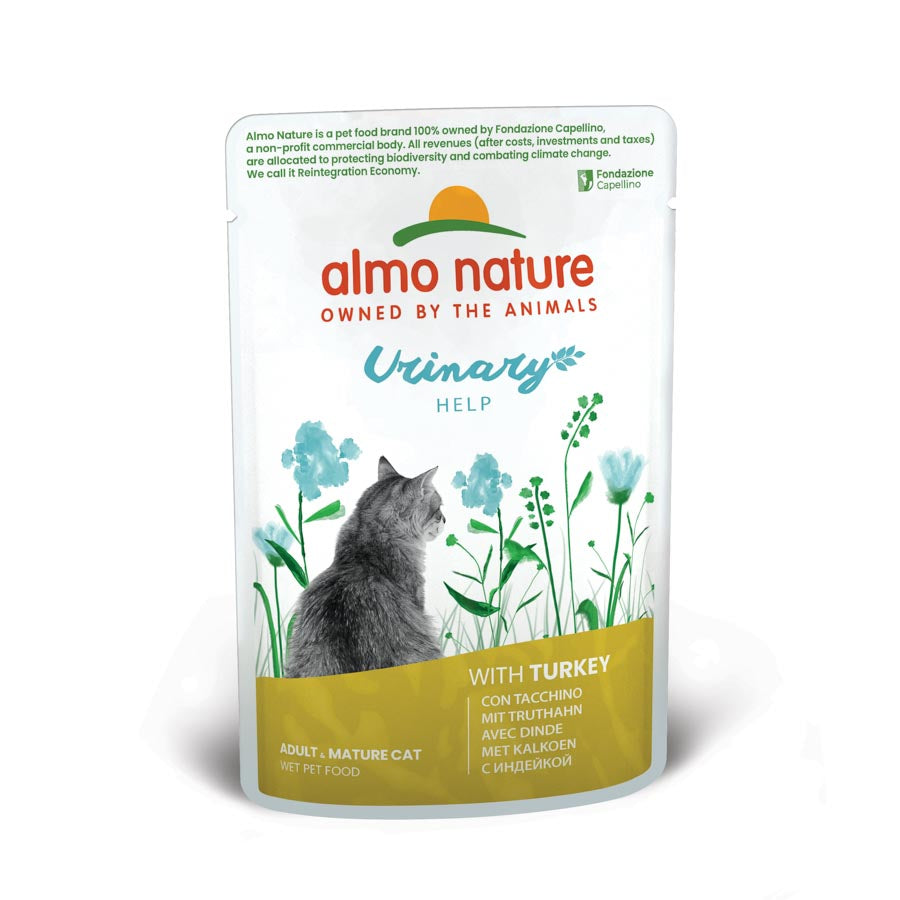Almo Gato Pouch 70gr Urinary C/pavo_0
