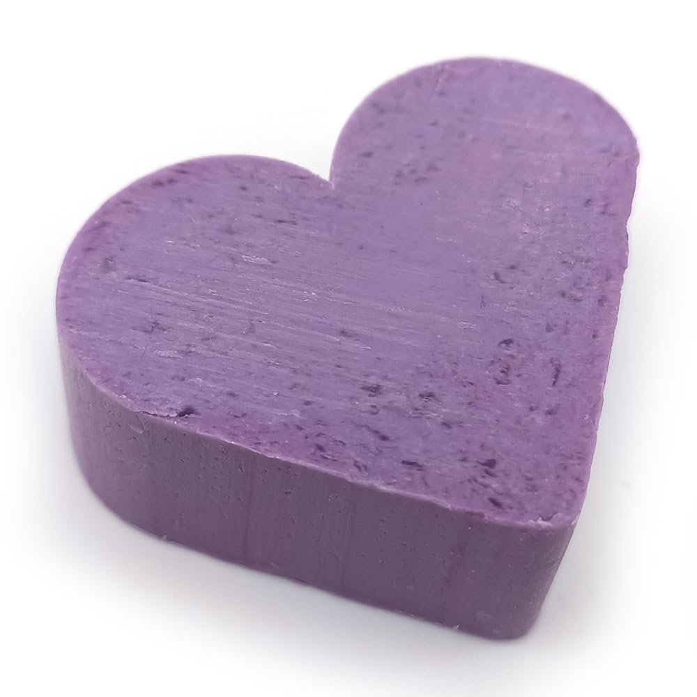 Bolsa De Organza Con 2 Jabones - Aroma Lavanda - Jabón De Glicerina Con Forma De Corazón - Detalle Para Invitados_1