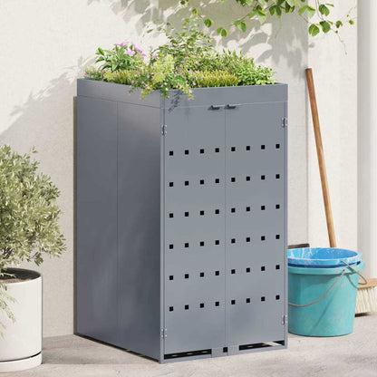 Almacenamiento Para Contenedor Rueda Con Techo Para Plantas Para Contenedor De 240l_1