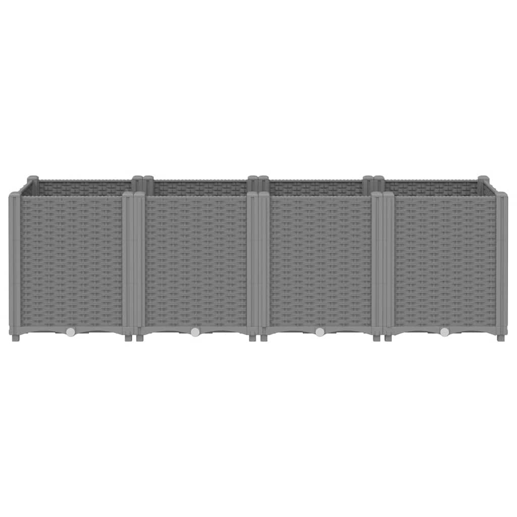 Jardinera Pp Gris Claro 160x40x53 Cm_2