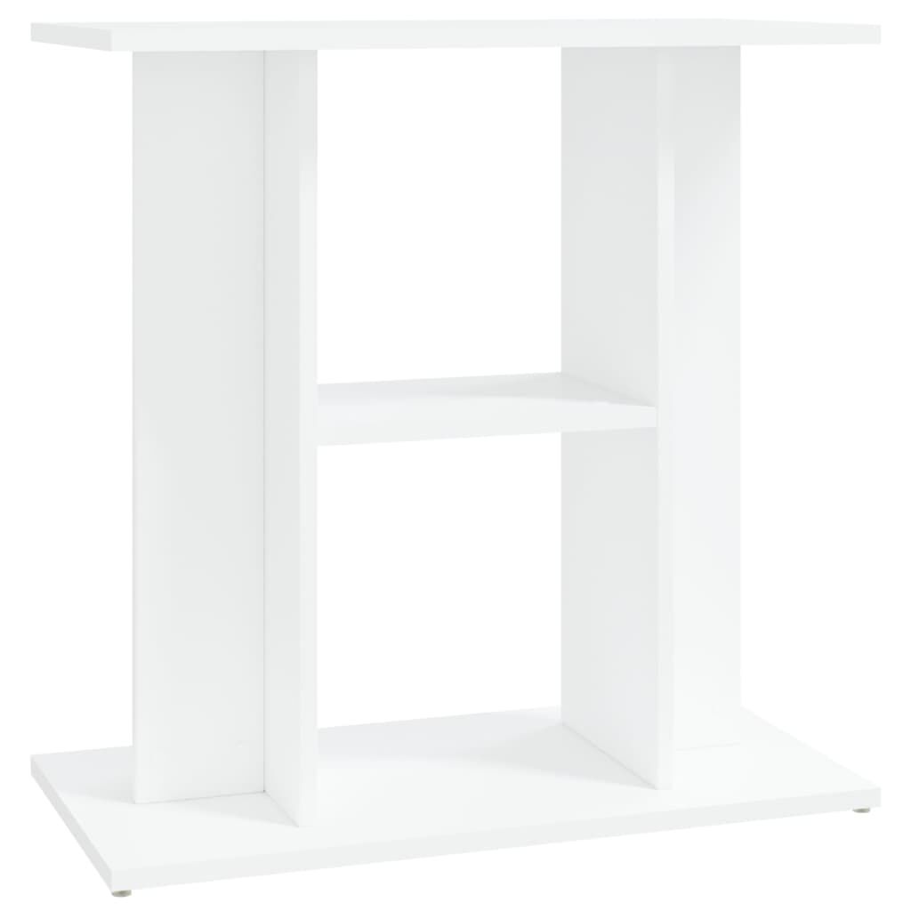 Vidaxl Soporte Para Acuario Madera De Ingeniería Blanco 60x30x60 Cm_0