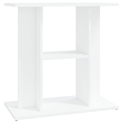 Vidaxl Soporte Para Acuario Madera De Ingeniería Blanco 60x30x60 Cm_0