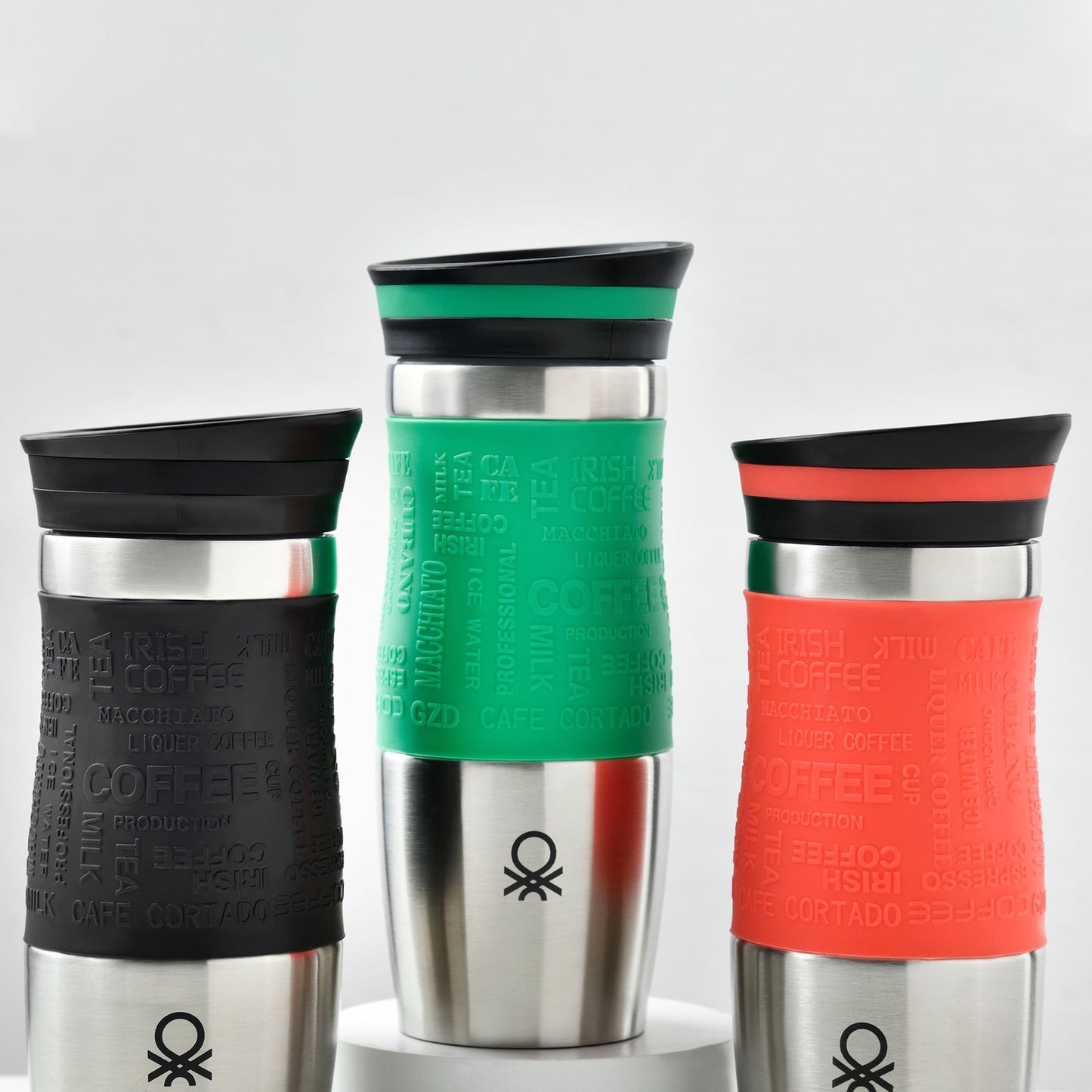 Termo De Viaje 400ml Acero Inoxidable Negro Casa Benetton_4