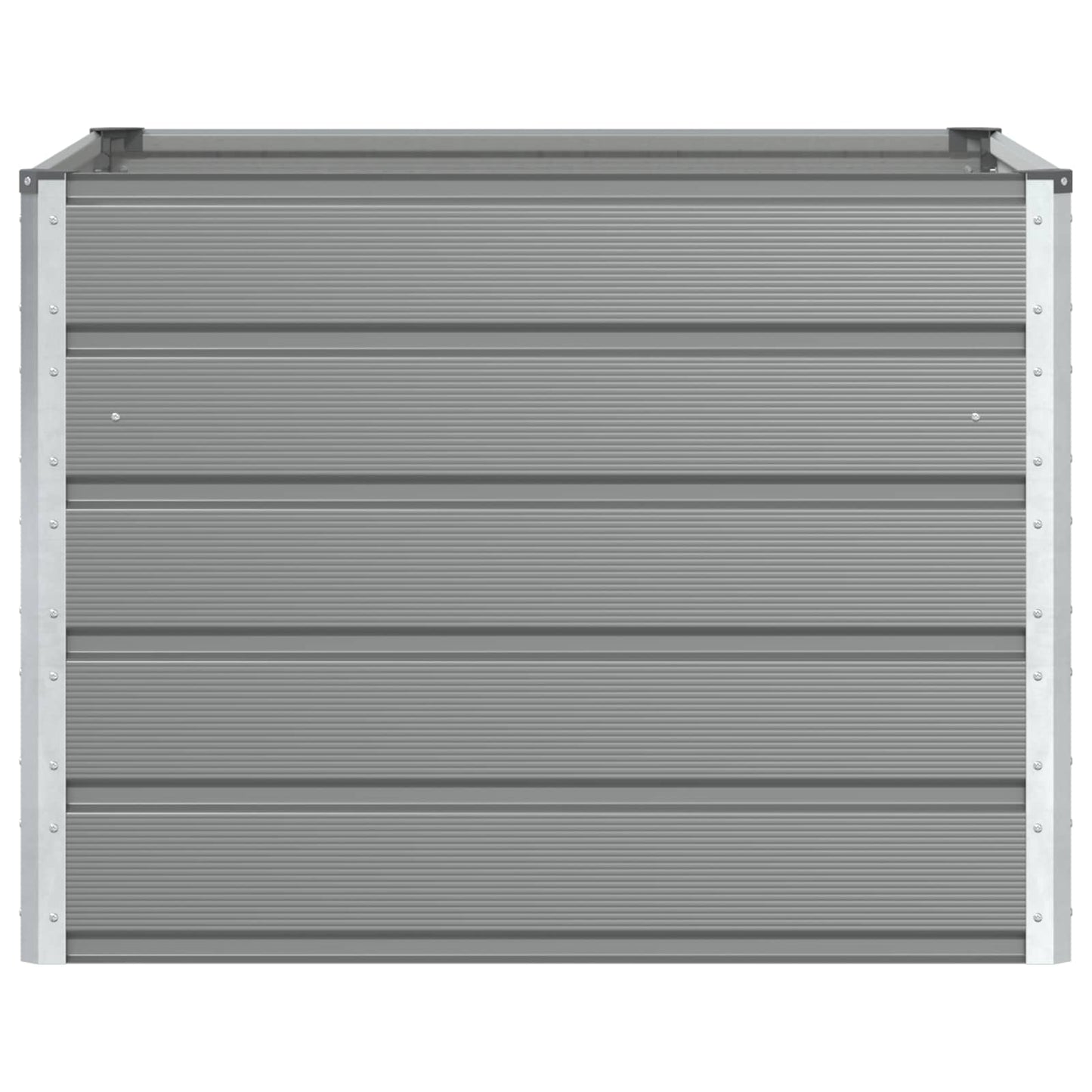 Jardinera Gris Claro 100 X 100 X 75 Cm Acero_3