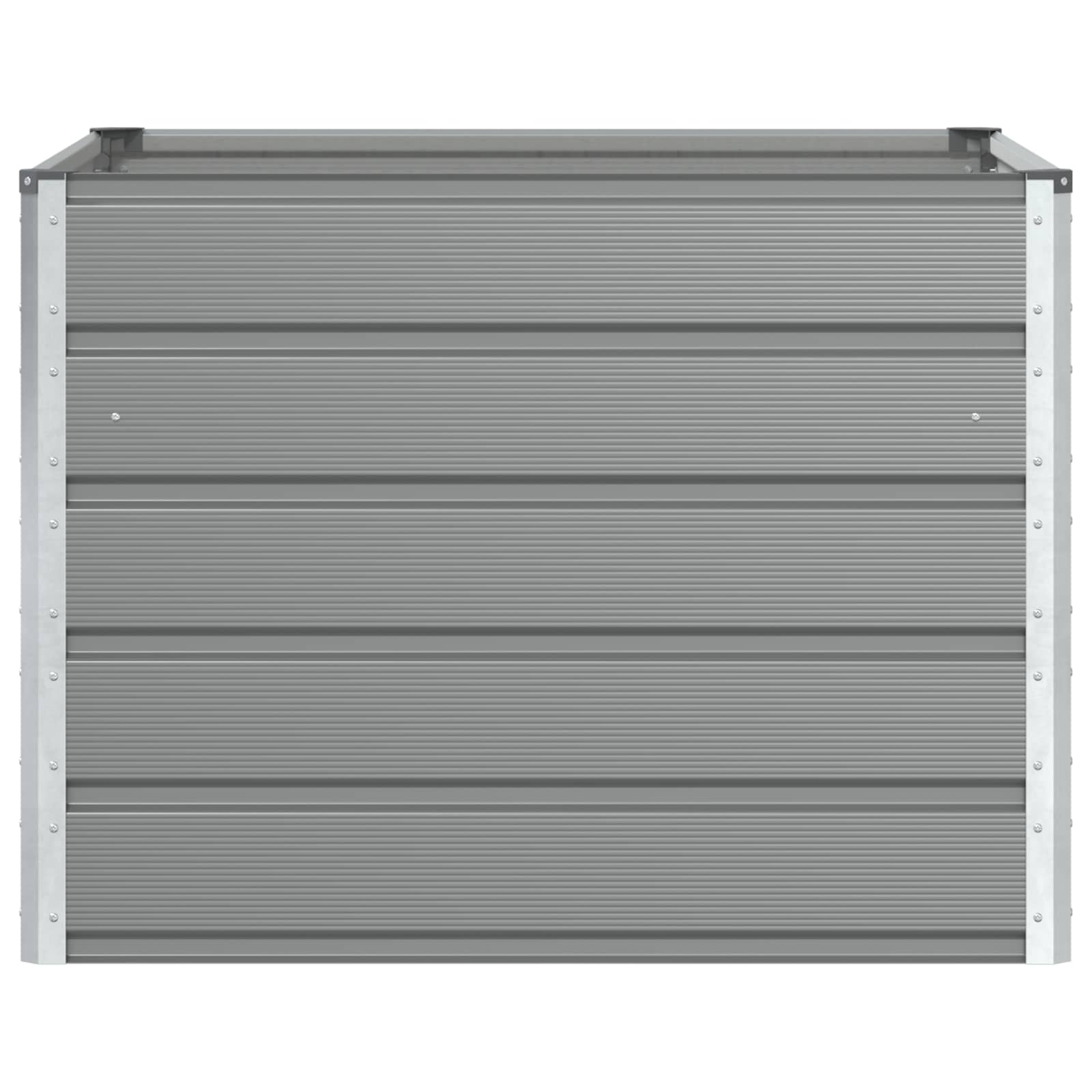 Jardinera Gris Claro 100 X 100 X 75 Cm Acero_3