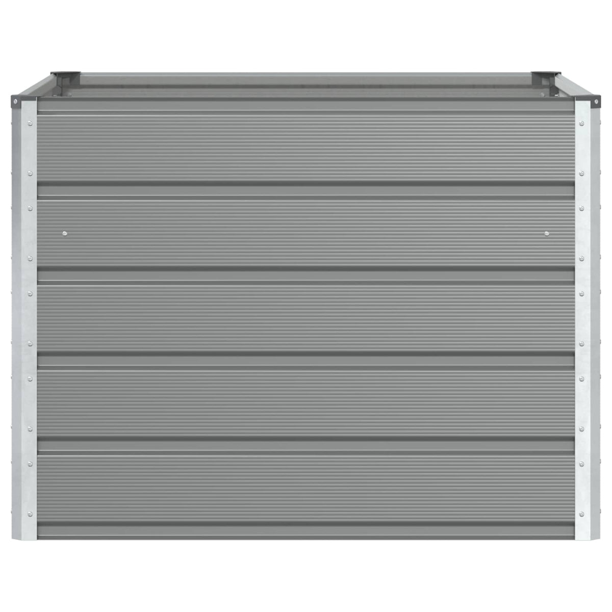Jardinera Gris Claro 100 X 100 X 75 Cm Acero_3