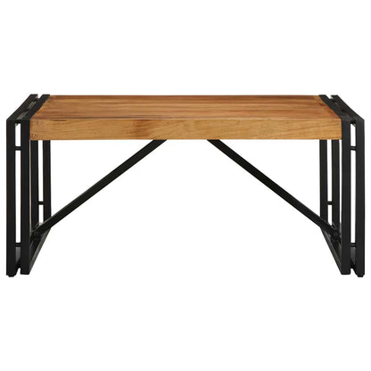 Mesa De Centro 80x80x35 Cm Madera Maciza Acacia_0