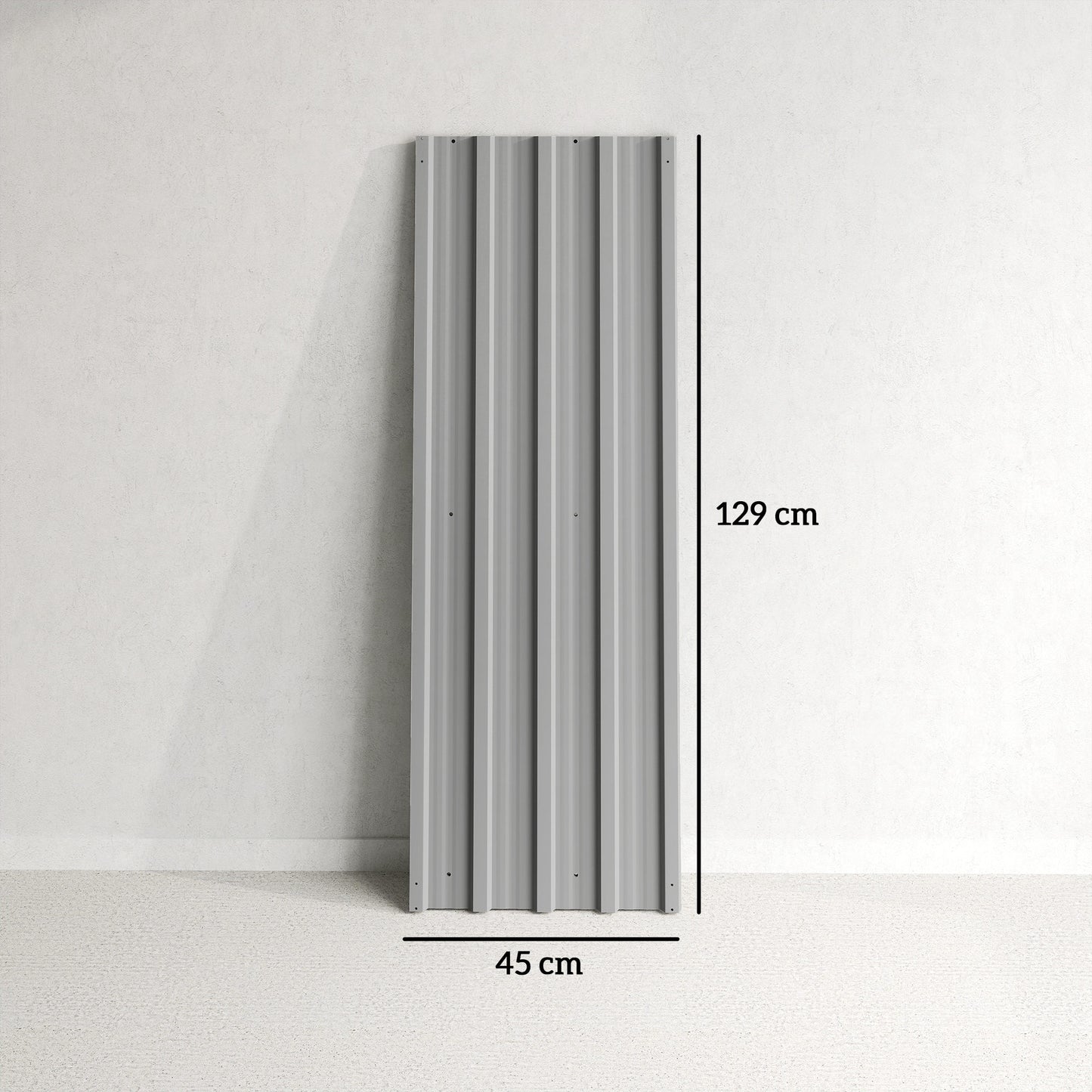 Outsunny Juego De 12 Paneles Para Tejado De Acero Galvanizado 129x45cm Gris_2
