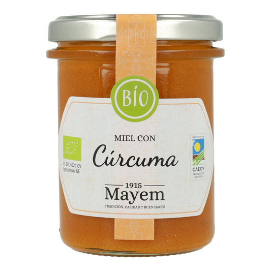 Miel con cúrcuma bio Mayem 275 g
