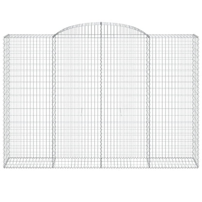 Cestas De Gaviones 7 Uds Forma De Arco Hierro 300x50x200/220 Cm_3
