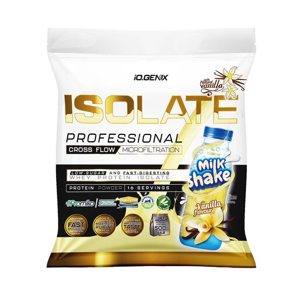 Isolate Profesional - 500g - Vainilla - Proteína De Aislado De Suero Isolate - Io.genix_0