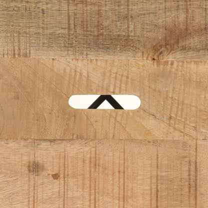 Taburetes De Cocina 4 Unidades Madera Maciza De Mango Negro_4