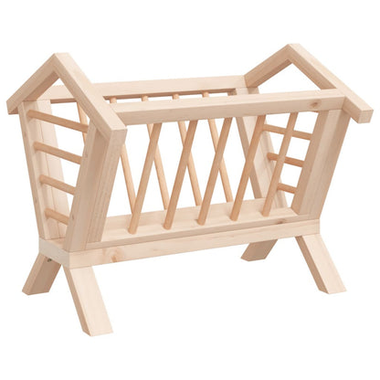 Vidaxl Comedero De Heno Para Conejos Madera Maciza Abeto 44x33x33 Cm_5