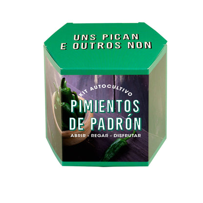 Kit Autocultivo Pimientos de Padrón Cultiva en Casa un Sabor Auténtico Gallego - Resetea_0