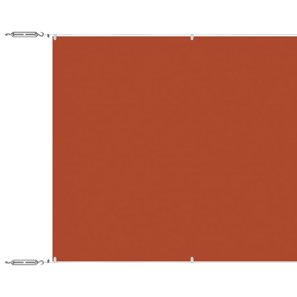 Toldo Vertical Terracota Tela Oxford 100x1200 Cm_0