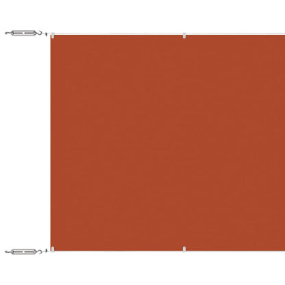 Toldo Vertical Terracota Tela Oxford 100x1200 Cm_0