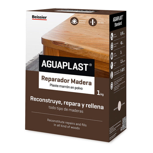Plaste En Polvo Aguaplast 70608-001 Marrón Claro 1 Kg / Vetonek_0