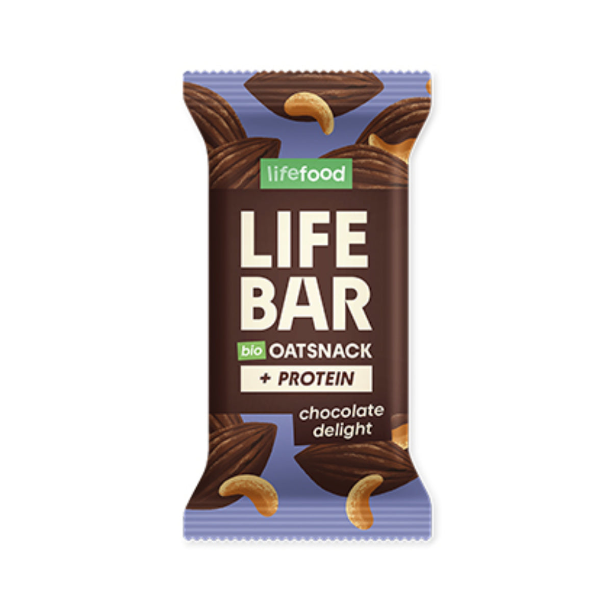 Barrita de proteína de avena y delicias de chocolate Life Food 40 g Lifebar
