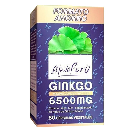 Estado Puro Ginkgo 6500 Mg 80 Capsulas