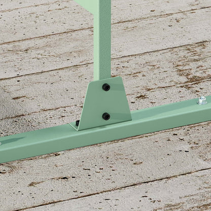 Outsunny Biombo Exterior Con 3 Piezas Patrón De Hoja Grande 122x45x198cm Verde_3