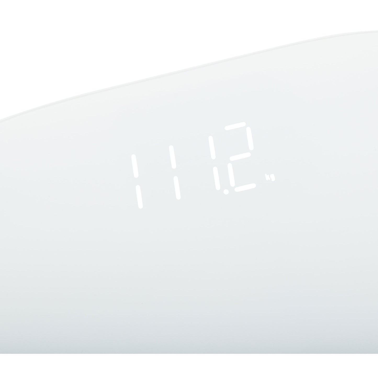 Báscula De Baño Digital Alta Precisión 180kg, Pantalla Led Apagado Automático, Vidrio Templado Adler Ad8176 Blanco