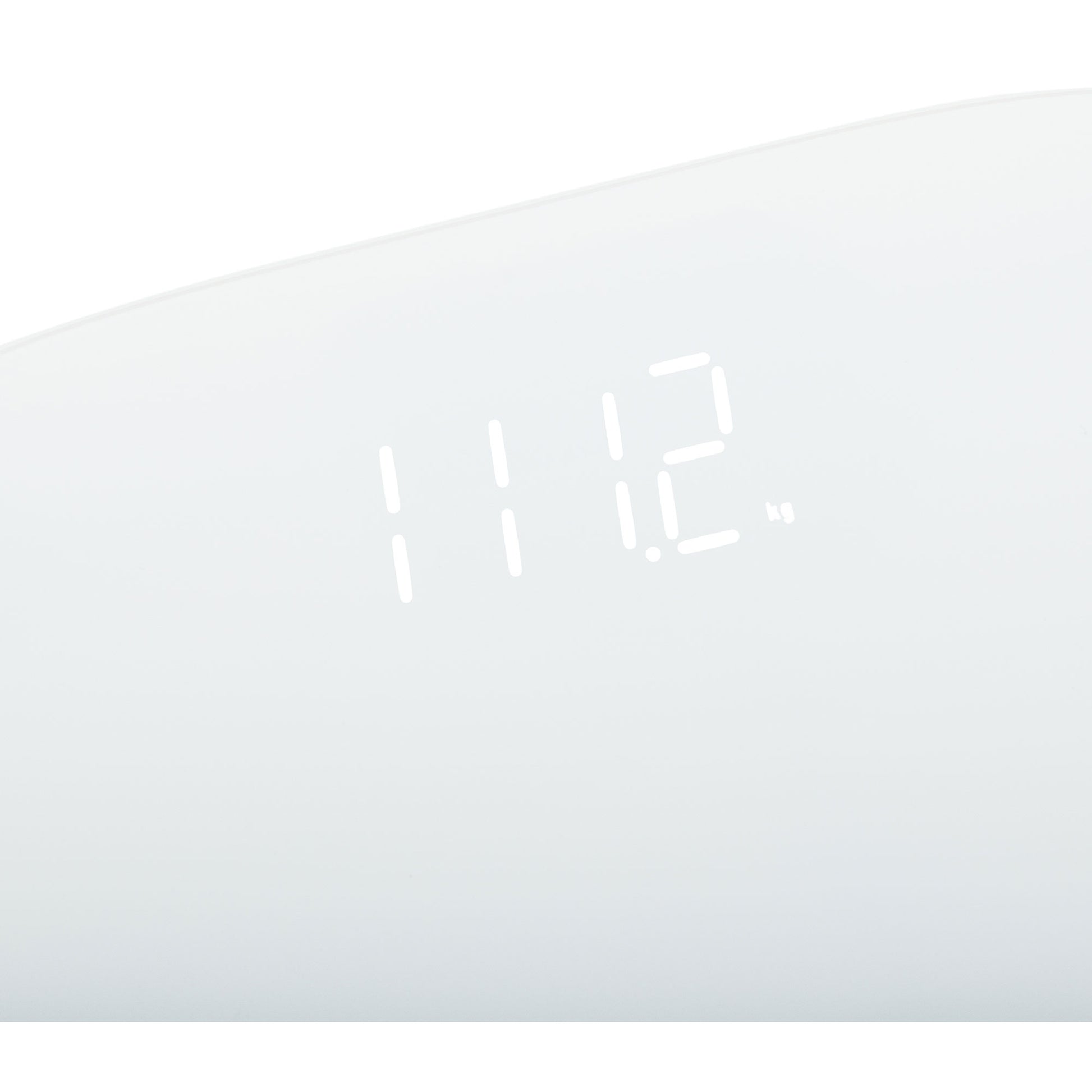 Báscula De Baño Digital Alta Precisión 180kg, Pantalla Led Apagado Automático, Vidrio Templado Adler Ad8176 Blanco