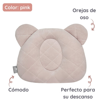 Almohada Cojin Plagiocefalia Bebés Royal Baby Pink