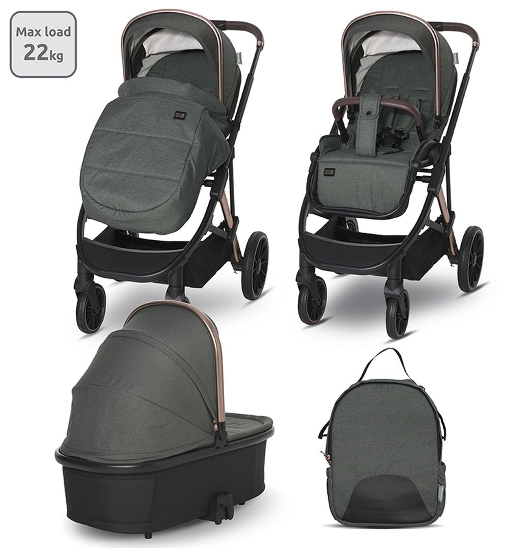 Carrito De Bebé Duo Aria Hasta 22 Kg Green_0