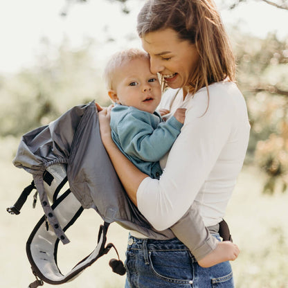 Mochila Portabebés Ligera Y Autoalmacenable, Boba Air Grey_2