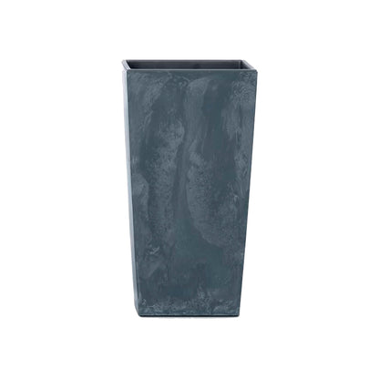 Maceta Urbi Square Beton Effect 2l., Dimensiones (mm) 126x126x200, Color Antracita