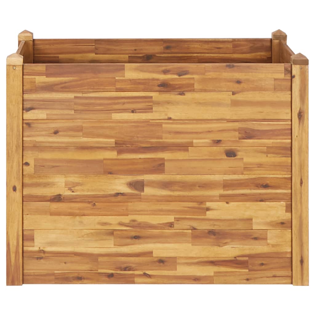 Arriate De Madera Maciza De Acacia 110x60x84 Cm_2