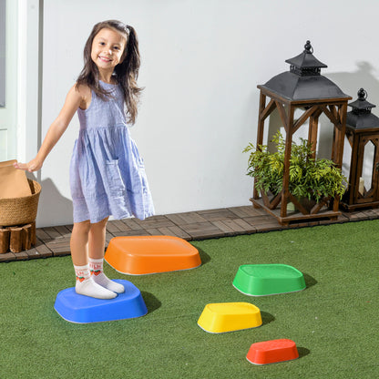 Zonekiz Piedras De Equilibrio Para Niños De 3-8 Años 36x27,5x31 Cm Multicolor_1