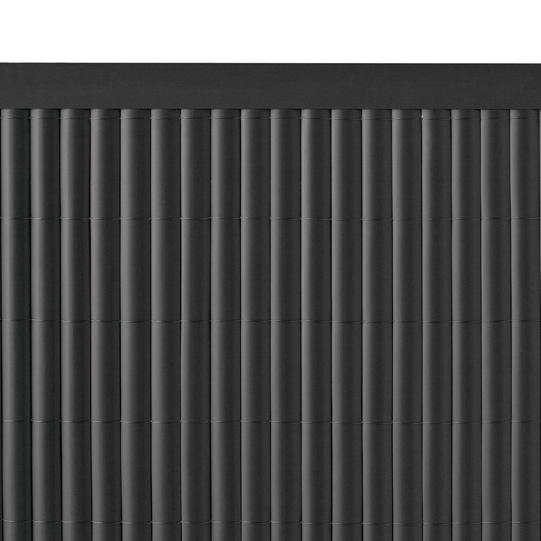 Perfil Remate U Cañizo Pvc 1,5m Antracita Nortene_3