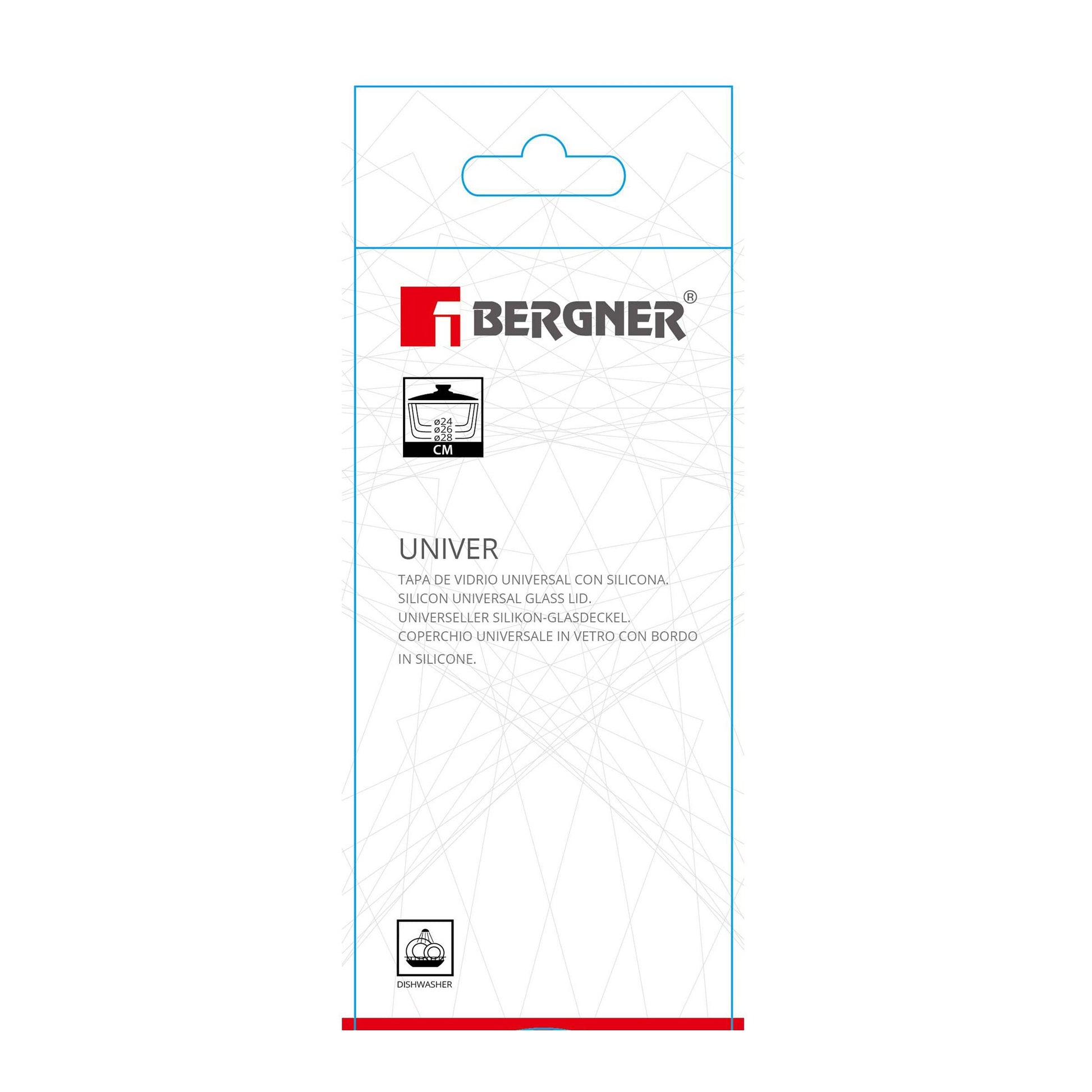 Tapa Universal (24-26-28)cm Vidrio