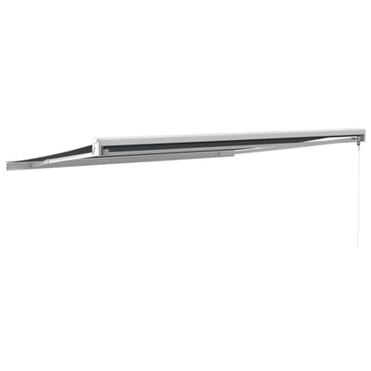Vidaxl Toldo Retráctil Aluminio Y Tela Gris Antracita 4,5x3 M_4