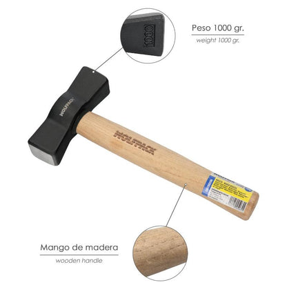 Maceta Mango Madera  1000 Gramos_2