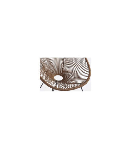 Pack De 2 Sillones Acapulco Acabado Marrón, 85cm(alto) 80cm(ancho) 71cm(fondo)_3