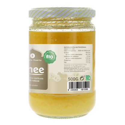 Pack 3 x Ghee mantequilla clarificada ECO Planeta Huerto 500 gr