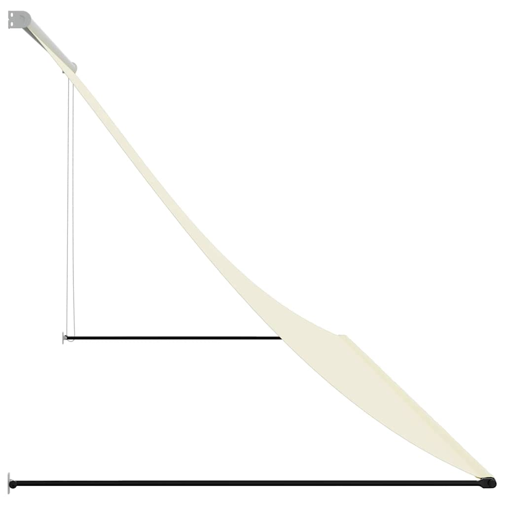 Toldo Retráctil De Tela Y Acero Crema 300x150 Cm_3