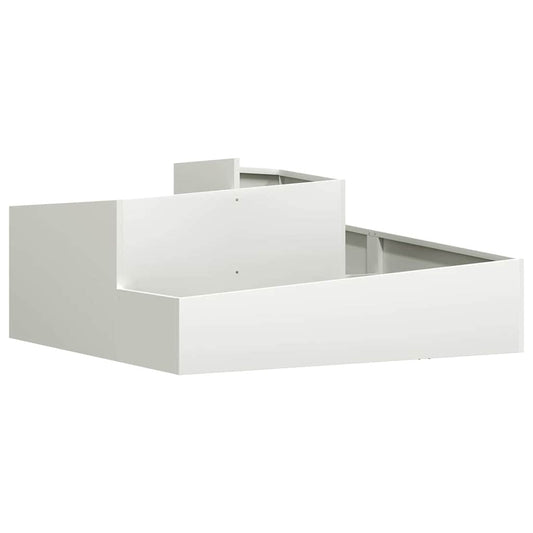 Macetero De Jardín 100 X 100 X 50 Cm Acero Laminado En Frío_0